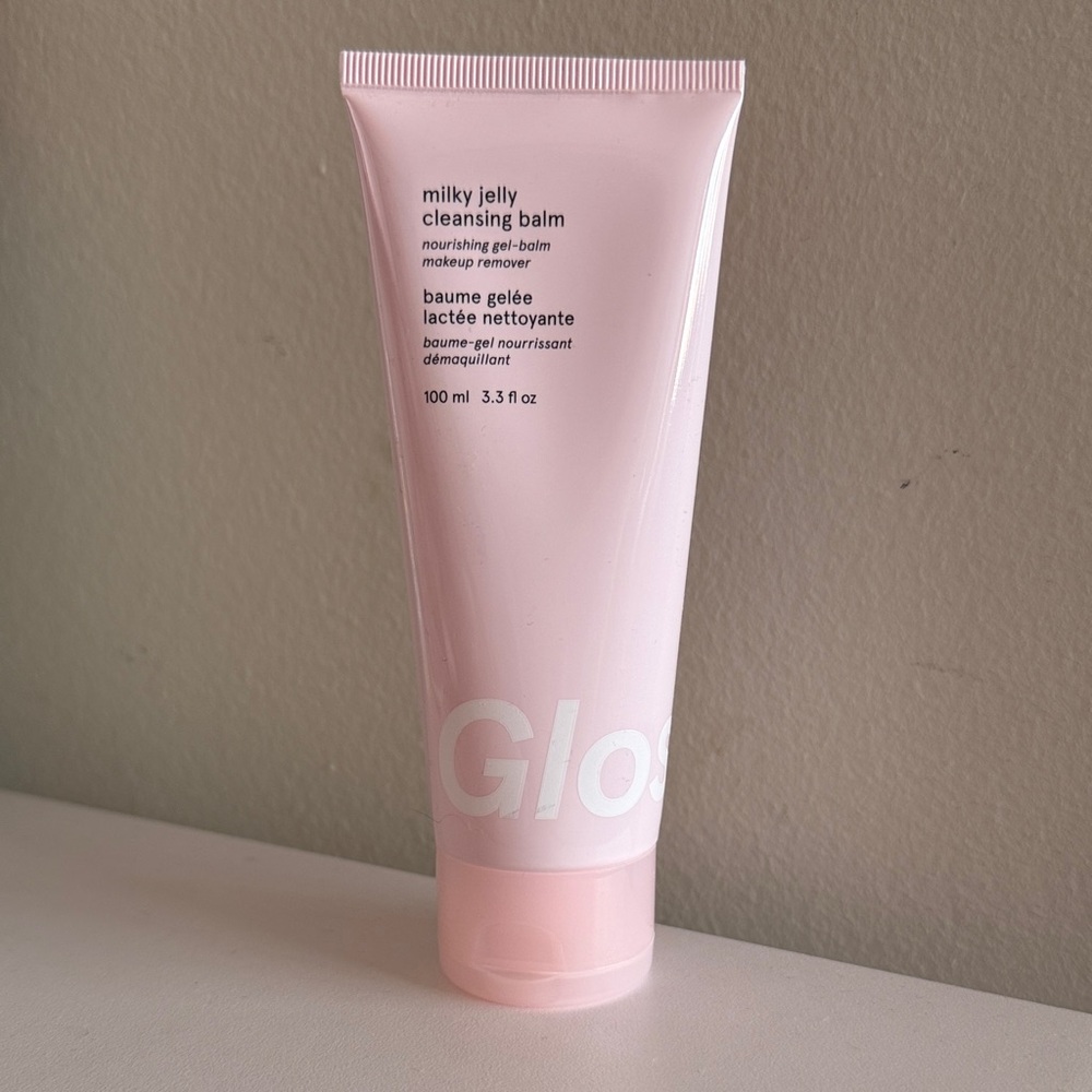 Glossier Milky Jelly Cleansing Balm - Pale Pink Tube